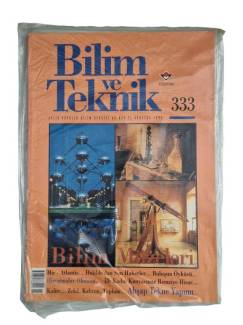 BİLİM VE TEKNİK SAYI 333, AĞUSTOS 1995