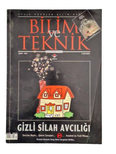 BİLİM VE TEKNİK SAYI 423, ŞUBAT 2003 - 0