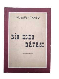 BİR ESER DAVASI