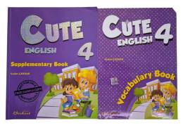 BİRKENT YAYINLARI 4.SINIF İNGİLİZCE CUTE ENGLİSH SUPPLEMENTARY BOOK + VOCABULARY BOOK