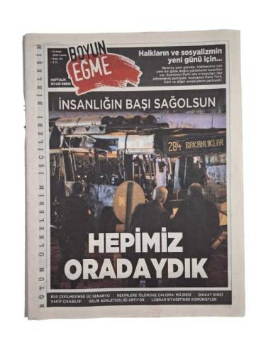 BOYUN EĞME SAYI 24 HAFTALIK SİYASİ DERGİ 18 MART 2016 - 0