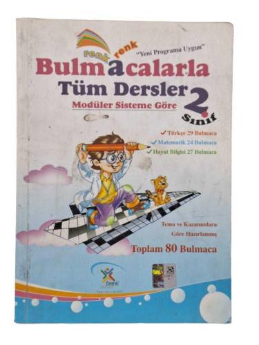 BULMACALARLA TÜM DERSLER 2. SINIF MODÜLER SİSTEME GÖRE - 0