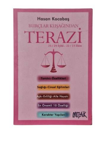 BURÇLAR KUŞAĞINDAN / TERAZİ BURCU - 0