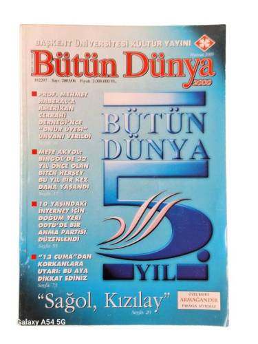 BÜTÜN DÜNYA / HAZİRAN 2003 - 0