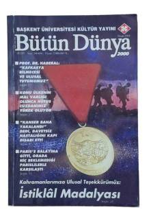 BÜTÜN DÜNYA NİSAN 2004\\ İSTİKLAL MADALYASI