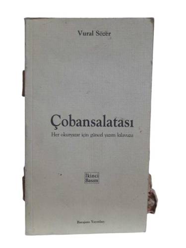 ÇOBANSALATASI - HER OKURYAZAR İÇİN GÜNCEL YAZIM KILAVUZU - 0