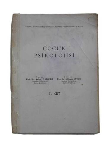 ÇOCUK PSİKOLOJİSİ 3. CİLT - 0