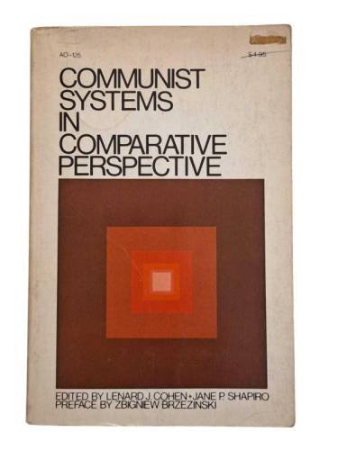 COMMUNİST SYSTEMS İN COMPARATİVE PERSPECTİVE - 0