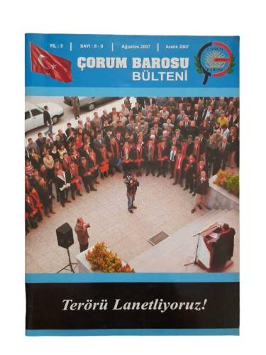 ÇORUM BAROSU BÜLTENİ YIL 3 SAYI 8-9 AĞUSTOS-ARALIK 2007 - 0