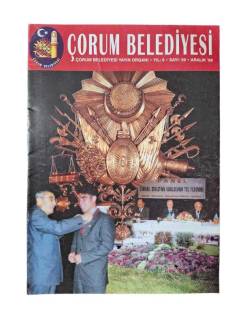 ÇORUM BELEDİYESİ YIL 6 SAYI 59 ARALIK 1999