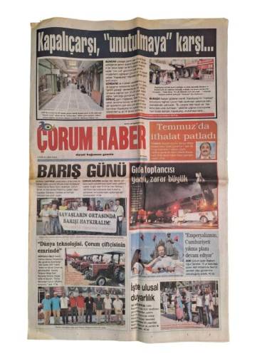 ÇORUM HABER 1 EYLÜL 2015 SALI - 0