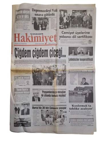 ÇORUM HAKİMİYET 2 NİSAN 2012 - 0