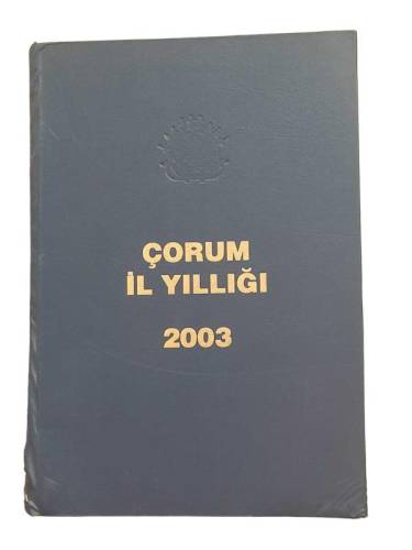 ÇORUM İL YILLIĞI 2003 - 0