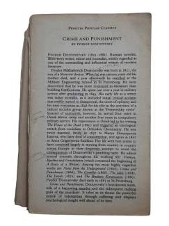 CRIME AND PUNISHMENT