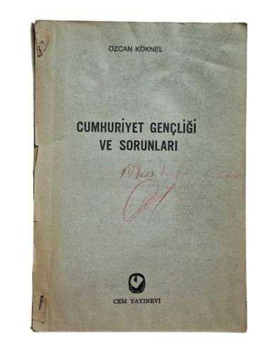 CUMHURİYET GENÇLİĞİ VE SORUNLARI - 0