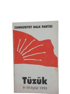 CUMHURİYET HALK PARTİSİ TÜZÜK 9-10 EYLÜL 1995