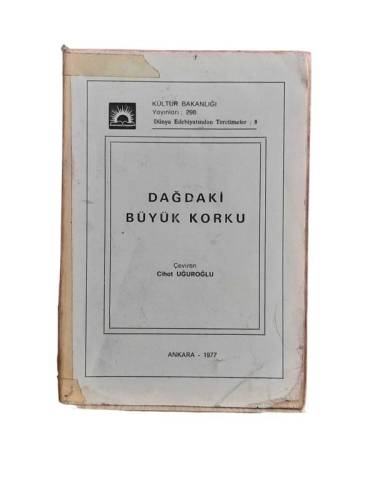 DAĞDAKİ BÜYÜK KORKU - 0