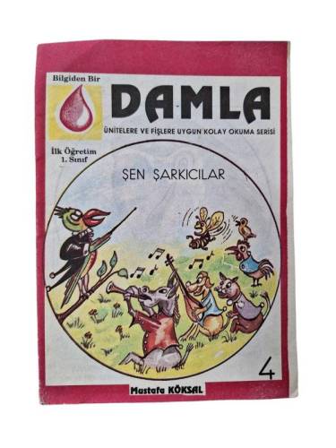 DAMLA ÜNİTELERE VE FİŞLERE UYGUN KOLAY OKUMA SERİSİ - ŞEN ŞARKICILAR - 0