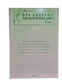 DİN EĞİTİMİ ARAŞTIRMALARI DERGİSİ SAYI:1 YIL:1994