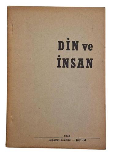 DİN VE İNSAN - 0