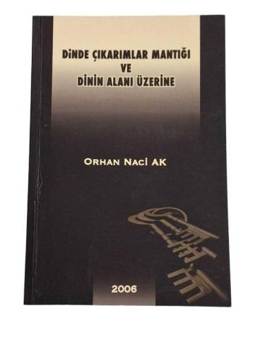 DİNDE ÇIKARIMLAR MANTIĞI VE DİNİN ALANI ÜZERİNE - 0