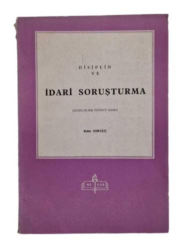 DİSİPLİN VE İDARİ SORUŞTURMA - 0