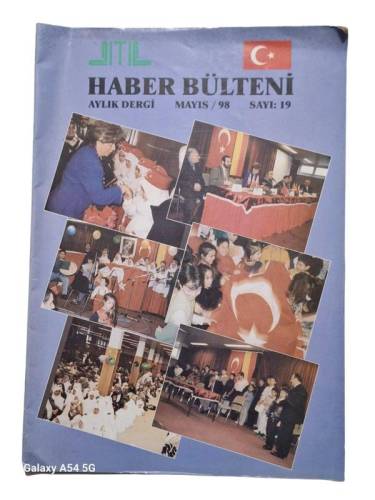 DİTİB DİYANET İŞLERİ TÜRK İSLAM BİRLİĞİ HABER BÜLTENİ AYLIK DERGİ SAYI 19 MAYIS 1998 - 0