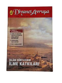 DİYANET AVRUPA AYLIK DERGİ / 15 NİSAN - 15 MAYIS 2000 / SAYI 13