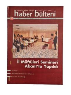 DİYANET AVRUPA AYLIK DERGİ HABER BÜLTENİ / SAYI 175 / TEMMUZ 2005