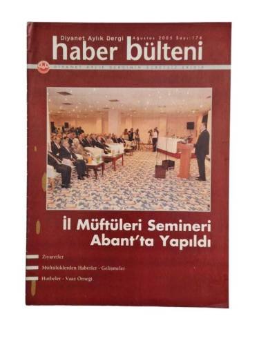 DİYANET AVRUPA AYLIK DERGİ HABER BÜLTENİ / SAYI 175 / TEMMUZ 2005 - 0