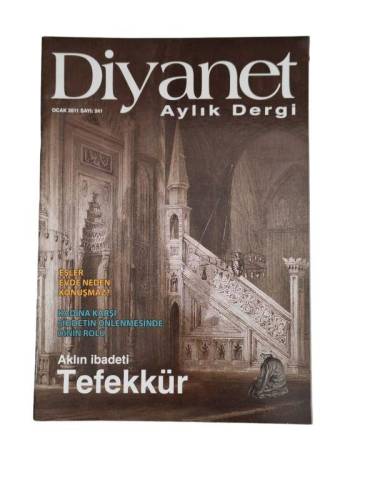 DİYANET AYLIK DERGİ / AKLIN İBADETİ TEFEKKÜR / SAYI 241 / OCAK 2011 - 0