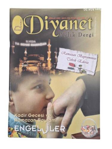 DİYANET AYLIK DERGİ / ENGELLİLER / SAYI 132 / ARALIK 2001 - 0