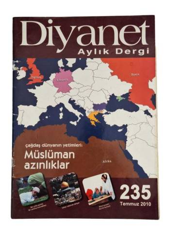 DİYANET AYLIK DERGİ / MÜSLÜMAN AZINLIKLAR / SAYI 235 / TEMMUZ 2010 - 0