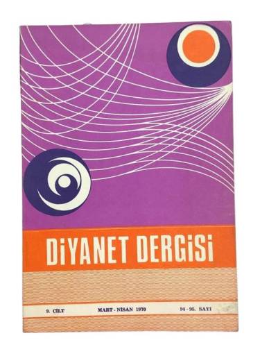 DİYANET DERGİSİ MART-NİSAN 1970 SAYI:94-95 - 0