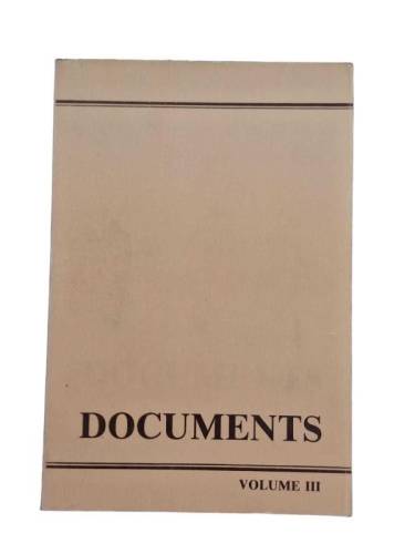 DOCUMENTS VOLUME III (1) - 0