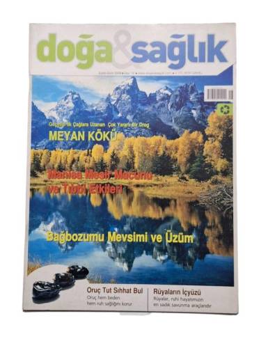 DOĞA SAĞLIK SAYI:16 YLÜL-EKİM 2008 - 0