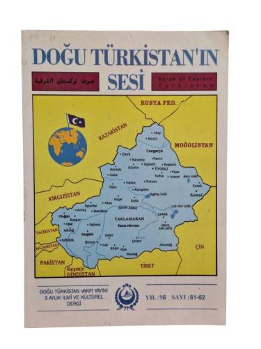 DOĞU TÜRKİSTAN'IN SESİ YIL:16 SAYI:61-62 - 2001 - 0