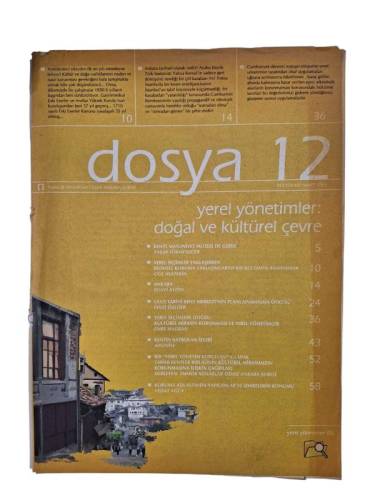 DOSYA 12 TMMOB MİMARLAR ODASI ANKARA ŞUBESİ BÜLTEN 68 MART 2009 