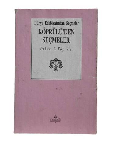 DÜNYA EDEBİYATINDAN SEÇMELER KÖPRÜLÜ'DEN SEÇMELER - 0