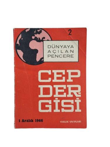 DÜNYAYA AÇILAN PENCERE CEP DERGİSİ SAYI 2 1 ARALIK 1966 - 0