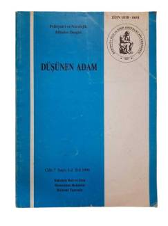 DÜŞÜNEN ADAM PSİKİYATRİK VE NÖROLOJİK BİLİMLER DERGİSİ CİLT 7 SAYI 1-2 YIL 1994