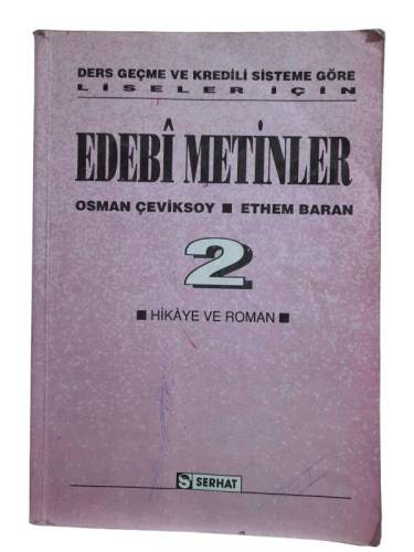 EDEBİ METİNLER 2 HİKAYE - ROMAN - 0
