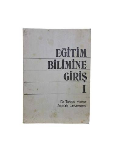 EĞİTİM BİLİMİNE GİRİŞ 1 - 0