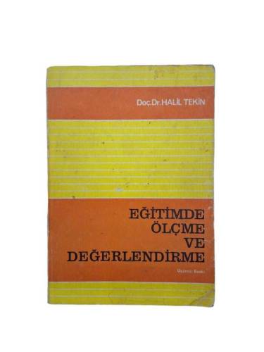 EĞİTİMDE ÖLÇME VE DEĞERLENDİRME - 0