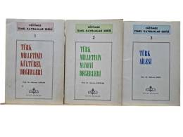 EĞİTİMDE TEMEL KAVRAMLAR SERİSİ 3 KİTAP TAKIM TÜRK MİLLETİNİN KÜLTÜREL DEĞERLERİ+TÜRK MİLLETİNİN MANEVİ DEĞERLERİ+TÜRK AİLESİ