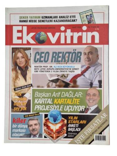 EKO VİTRİN AYLIK EKONOMİ DERGİSİ MART 2008 YIL 9 SAYI 99 - 0