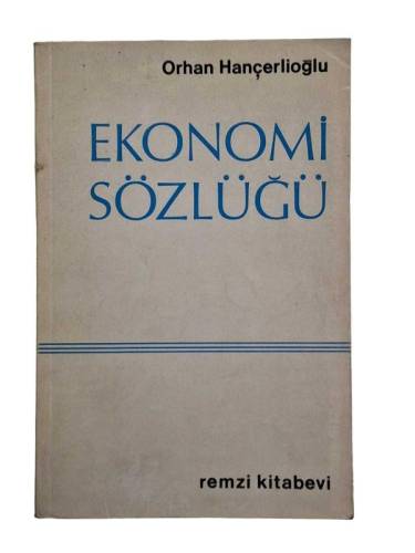 EKONOMİ SÖZLÜĞÜ - 0