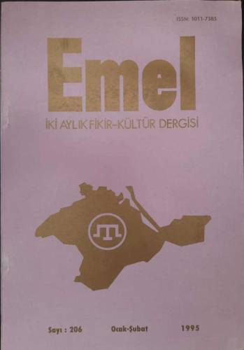 EMEL İKİ AYLIK FİKİR KÜLTÜR DERGİSİ SAYI:206 OCAK ŞUBAT 1995 - 0