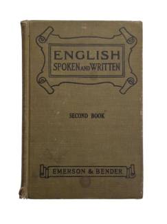 ENGLISH SPOKEN AND WRITTEN BOOK 2 SECOND BOOK ( 1936 )