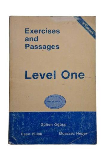 EXERCİSES AND PASSAGES LEVEL ONE WİTH ANSWERS - 0